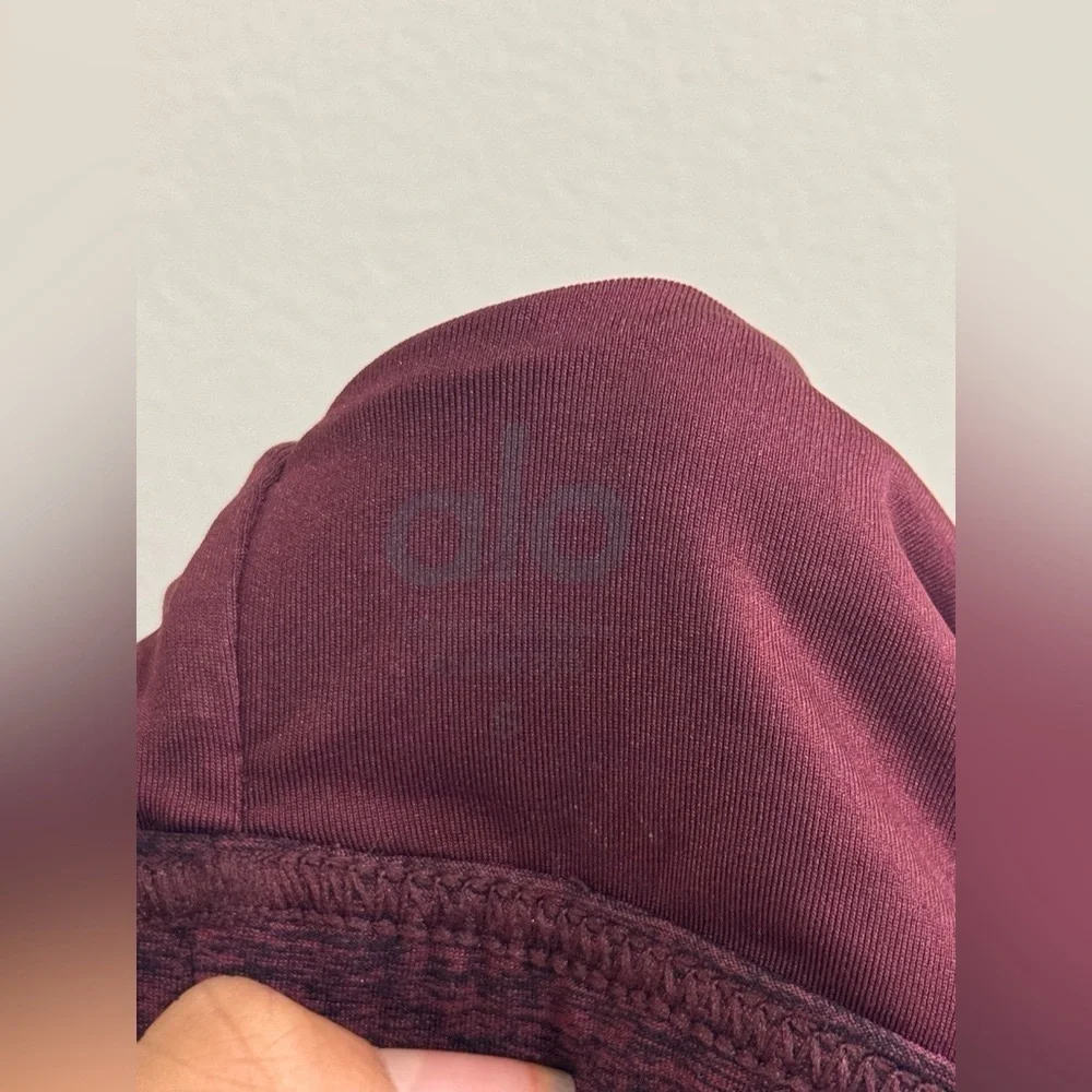 ALO Yoga Maroon Bralette - Picture 2 of 9